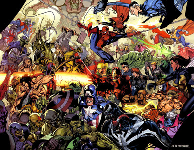 

Marvel Spider-Man Captain America Wolverine Iron Man Venom Mr. Fantastic Frameless Fine Quality Poster Paper Print(12 inch X 18 inch, Rolled)