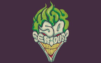 

Comics Joker Fine Art Paper Print Poster Paper Print(12 inch X 18 inch, Rolled)