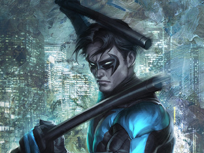 

Comics Nightwing HD Wallpaper Background Paper Print(12 inch X 18 inch, Rolled)
