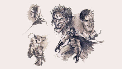 

Batman Catwoman Joker Two Face Frameless Fine Quality Poster Photographic Paper(12 inch X 18 inch, Rolled)