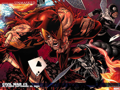 

Comics Civil War Bullseye Venom Fine Art Paper Print Poster Paper Print(12 inch X 18 inch, Rolled)