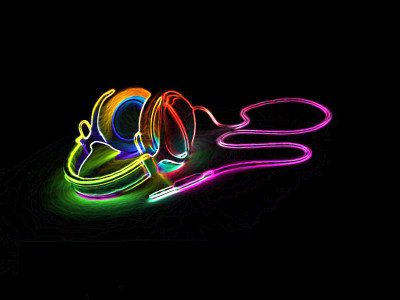 

Music Headphones HD Wallpaper Background Fine Art Print(12 inch X 18 inch, Rolled)