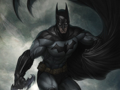 

Comics Batman HD Wallpaper Background Paper Print(12 inch X 18 inch, Rolled)