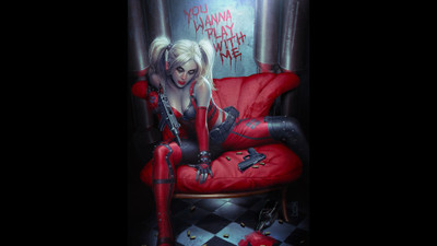 

Harley Quinn Frameless Fine Quality Poster Photographic Paper(12 inch X 18 inch, Rolled)
