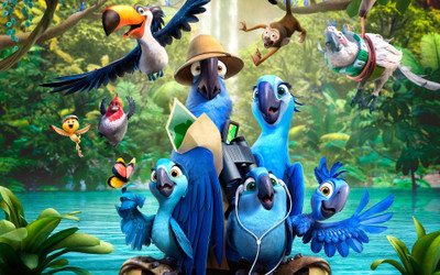

Movie Rio 2 HD Wallpaper Background Paper Print(12 inch X 18 inch, Rolled)