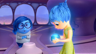 

Movie Inside Out Joy Sadness HD Wallpaper Background Paper Print(12 inch X 18 inch, Rolled)