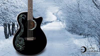 

Music Guitar HD Wallpaper Background Fine Art Print(12 inch X 18 inch, Rolled)