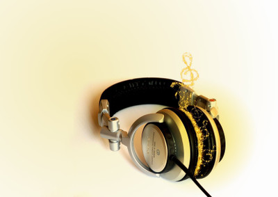 

Akhuratha Music Headphones Wall Poster Fine Art Print(12 inch X 18 inch, Rolled)