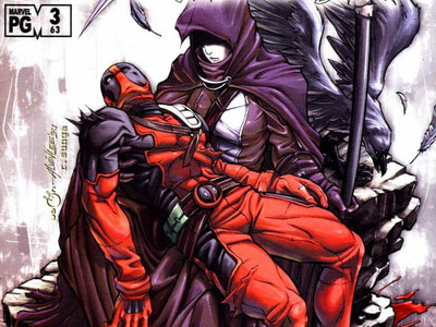 

Comics Deadpool Cable HD Wallpaper Background Paper Print(12 inch X 18 inch, Rolled)