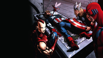 

Marvel Comic Thor Captain America Iron Man Frameless Fine Quality Poster Photographic Paper(12 inch X 18 inch, Rolled)