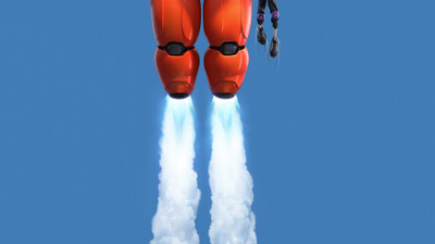 

Movie Big Hero 6 Baymax HD Wallpaper Background Paper Print(12 inch X 18 inch, Rolled)