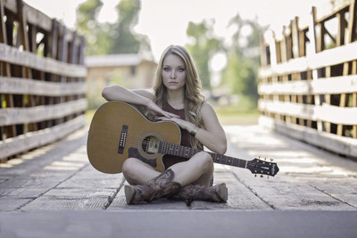 

Music Women Woman Guitar Blonde Long Hair Boots Bridge Model Mood Wall Poster Fine Art Print(12 inch X 18 inch, Rolled)
