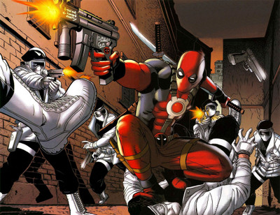 

Comics Deadpool Fine Art Paper Print Poster Paper Print(12 inch X 18 inch, Rolled)
