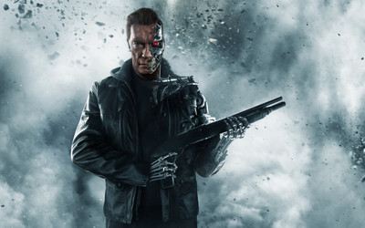 

Movie Terminator Genisys Terminator Arnold Schwarzenegger HD Wallpaper Background Paper Print(12 inch X 18 inch, Rolled)