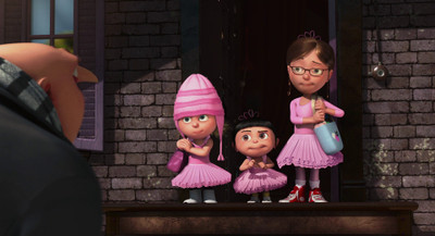 

Movie Despicable Me Gru Edith Agnes Margo HD Wallpaper Background Paper Print(12 inch X 18 inch, Rolled)