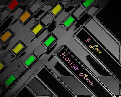 

Music Artistic Love House Green Grey Black HD Wallpaper Background Fine Art Print(12 inch X 18 inch, Rolled)