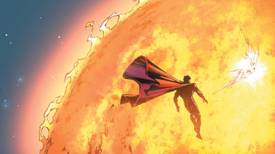 

Comics Superman Fine Art Paper Print Poster Paper Print(12 inch X 18 inch, Rolled)