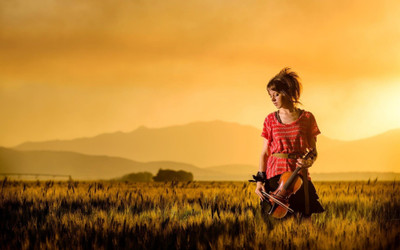 

Music Lindsey Stirling HD Wallpaper Background Fine Art Print(12 inch X 18 inch, Rolled)