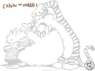 

Calvin & Hobbes Hobbes Calvin Frameless Fine Quality Poster Photographic Paper(12 inch X 18 inch, Rolled)