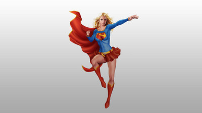 

Comics Supergirl HD Wallpaper Background Fine Art Print(12 inch X 18 inch, Rolled)