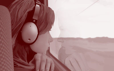 

Music Headphones HD Wallpaper Background Fine Art Print(12 inch X 18 inch, Rolled)