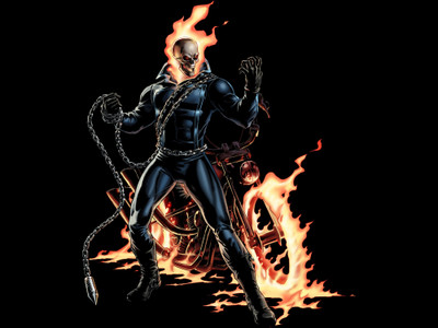

Ghost Rider Frameless Fine Quality Poster Fine Art Print(12 inch X 18 inch, Rolled)