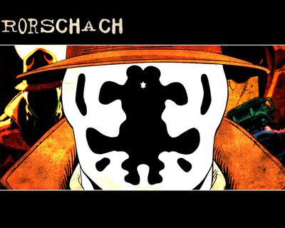 

Watchmen Rorschach Frameless Fine Quality Poster Paper Print(12 inch X 18 inch, Rolled)