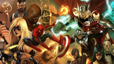 

Marvel Dr. Strange Ms. Marvel Spider-Man Iron Fist Wolverine The Thing Hawkeye Captain America Thor Iron Man Spider-Woman Frameless Fine Quality Poster Fine Art Print(12 inch X 18 inch, Rolled)