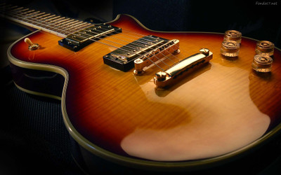 

Music Guitar HD Wallpaper Background Fine Art Print(12 inch X 18 inch, Rolled)