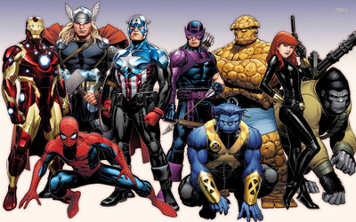 

Comics Marvel HD Wallpaper Background Fine Art Print(12 inch X 18 inch, Rolled)