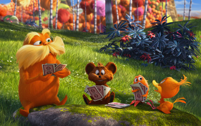 

Movie The Lorax HD Wallpaper Background Paper Print(12 inch X 18 inch, Rolled)