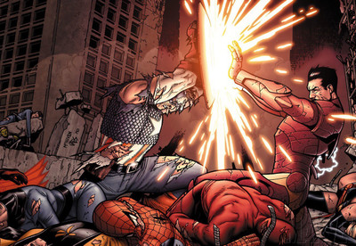 

Civil War Captain America Thor Spider-Man Frameless Fine Quality Poster Paper Print(12 inch X 18 inch, Rolled)