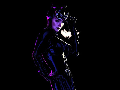 

Comics Batman Catwoman Fine Art Paper Print Poster Photographic Paper(12 inch X 18 inch, Rolled)