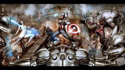 

Akhuratha -captain-america-comics-marvel Wall Poster Paper Print(12 inch X 18 inch, Rolled)