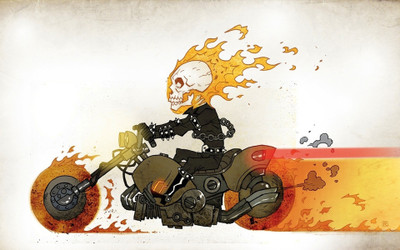 

Comics Ghost Rider HD Wallpaper Background Paper Print(12 inch X 18 inch, Rolled)