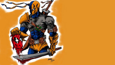 

Comics Deathstroke HD Wallpaper Background Photographic Paper(12 inch X 18 inch, Rolled)