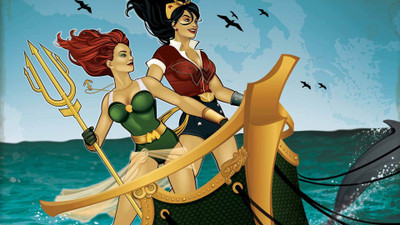 

Bombshells Wonder Woman Mera Frameless Fine Quality Poster Photographic Paper(12 inch X 18 inch, Rolled)
