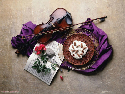 

Akhuratha Music Violin Wall Poster Fine Art Print(12 inch X 18 inch, Rolled)
