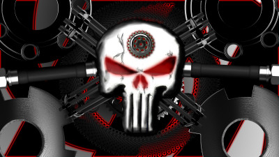 

Comics The Punisher HD Wallpaper Background Paper Print(12 inch X 18 inch, Rolled)