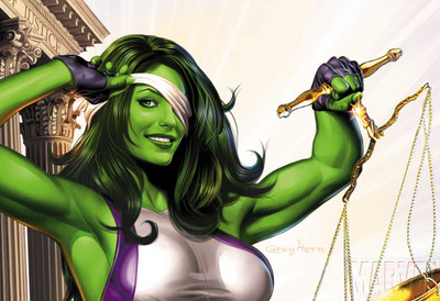 

She-Hulk Frameless Fine Quality Poster Paper Print(12 inch X 18 inch, Rolled)
