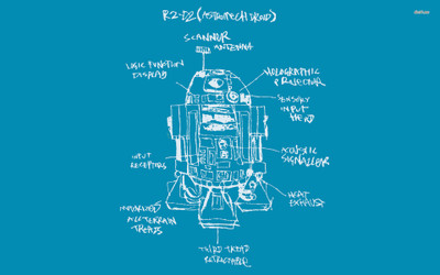 

Movie Star Wars R2-D2 HD Wallpaper Background Paper Print(12 inch X 18 inch, Rolled)