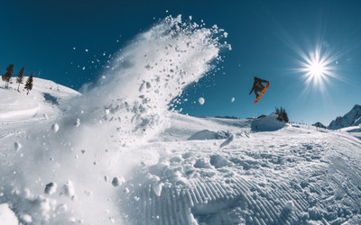 

Sports Snowboarding HD Wall Poster Paper Print(12 inch X 18 inch, Rolled)