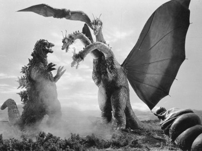 

Movie Ghidorah, The Three-Headed Monster HD Wallpaper Background Paper Print(12 inch X 18 inch, Rolled)