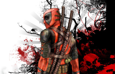 

Deadpool Merc With A Mouth Frameless Fine Quality Poster Fine Art Print(12 inch X 18 inch, Rolled)
