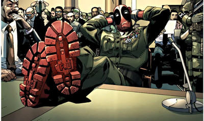 

Comics Deadpool HD Wallpaper Background Paper Print(12 inch X 18 inch, Rolled)