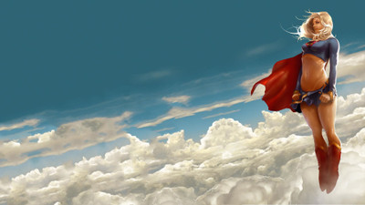

Comics Supergirl HD Wallpaper Background Photographic Paper(12 inch X 18 inch, Rolled)