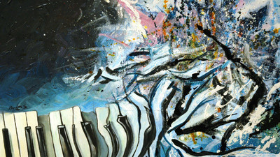 

Music Artistic Piano HD Wallpaper Background Fine Art Print(12 inch X 18 inch, Rolled)