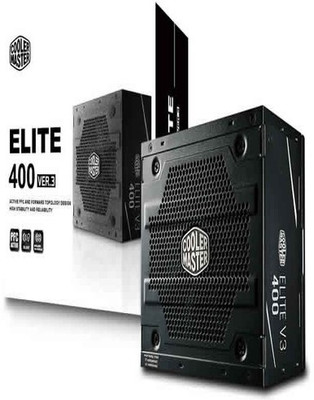 Cooler Master ELITE 400 V3 400 Watts PSU(Black)