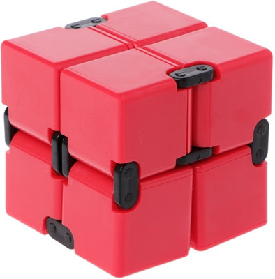 

kingsbuy Infinity Cube for Stress Relief - (Red)(1 Pieces)