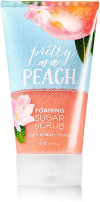 Bath & Body Works Foaming Sugar Scrub, Pretty as a Peac Scrub(226 g)